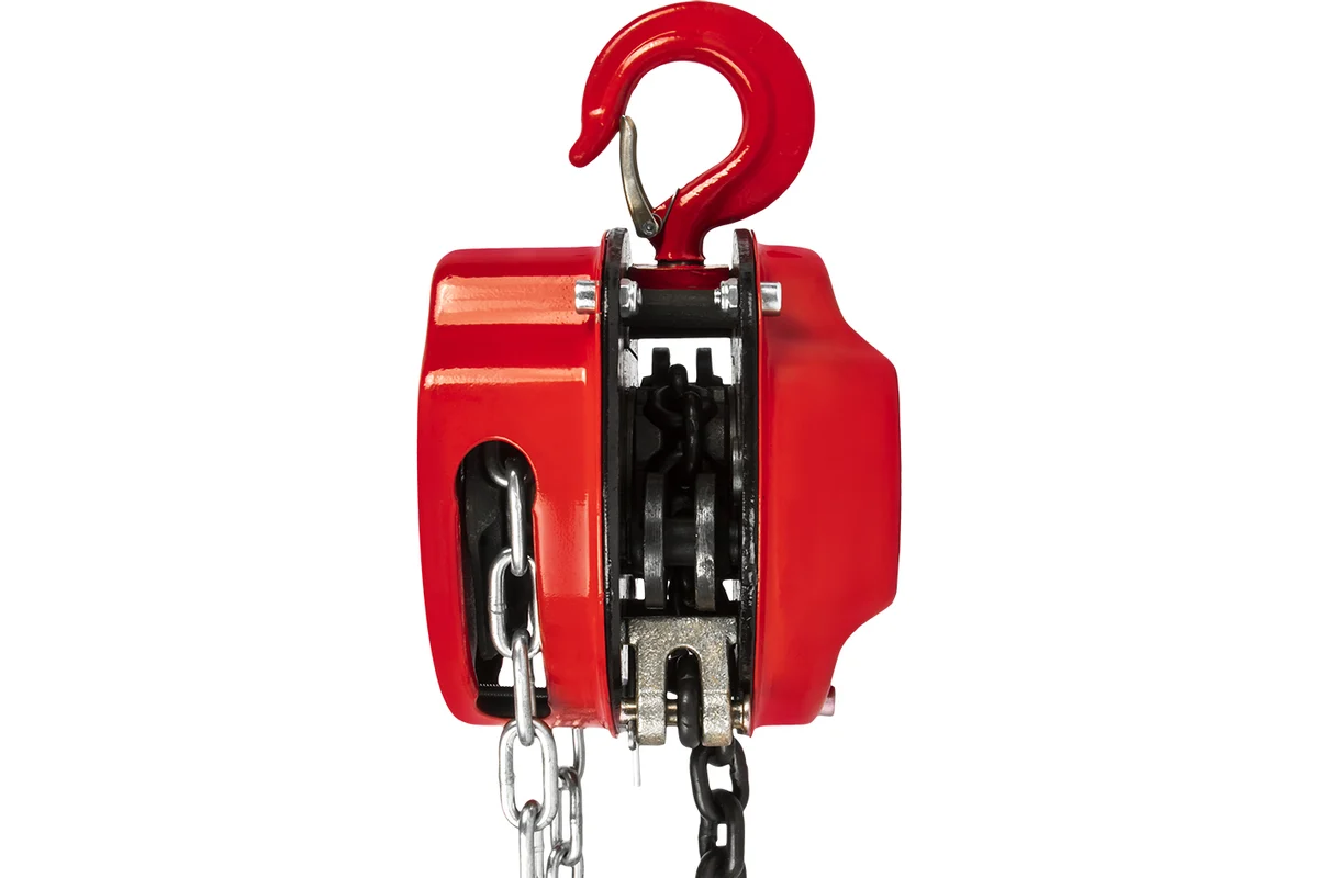 Таль ручная шестеренная QUATTRO ELEMENTI 1T6M (грузоподъемность 1000 кг, длина цепи 6 м)