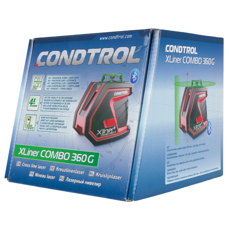 Лазерный нивелир CONDTROL Xliner Combo 360G