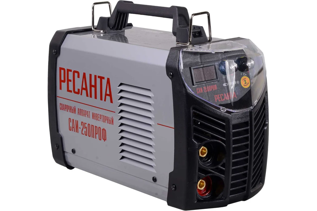 РЕСАНТА Сварочный аппарат инверторный  САИ-250 ПРОФ, 220В, 35А, электроды 1-6мм