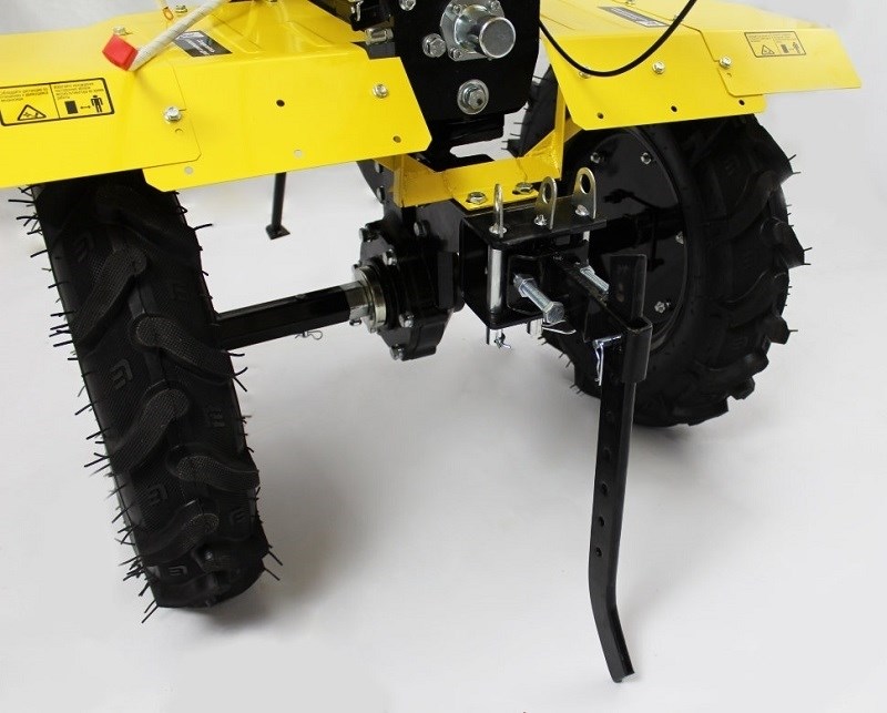 Мотоблок HUTER MK-9500, 9л.с.,4хт.дв.250см3.,бак 6л, ш.обр.115см, 120кг