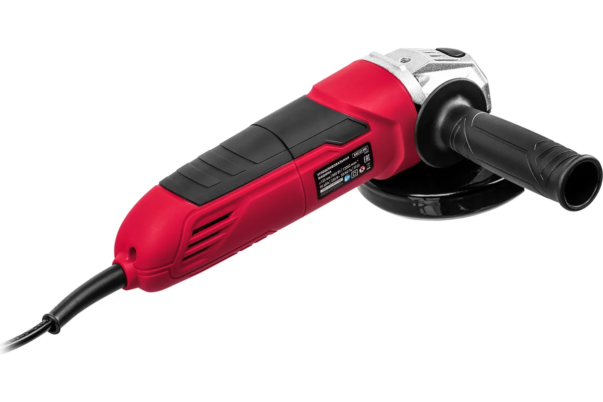 Машина шлифовальная угловая MAG125-800, 800 Вт, 125 мм, 12000 об/мин// MTX
