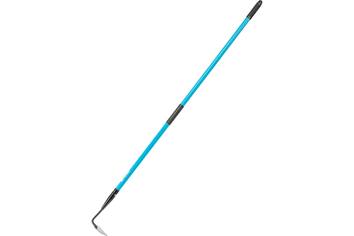 Мотыга стальная, 140х1530 мм,  фибергласовый черенок, ПВХ накладка, LUXE// Palisad