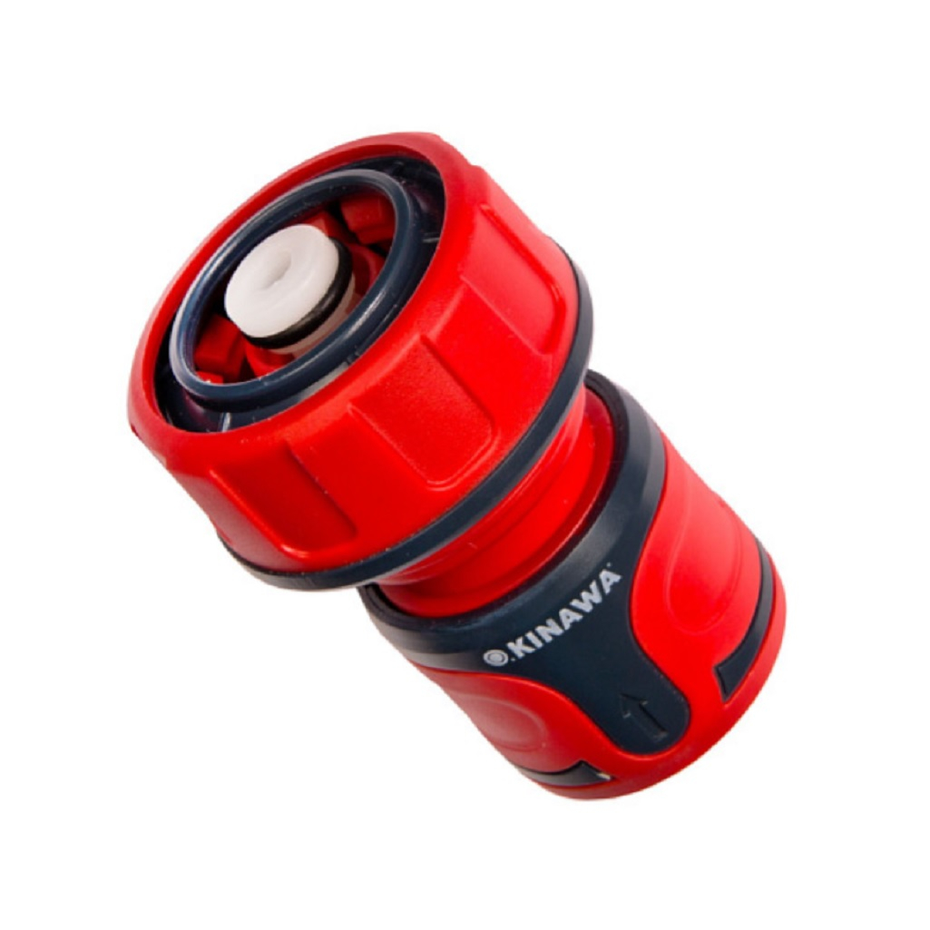 OKINAWA Соединитель для шланга 3/4", быстросъёмный, аквастоп 2491