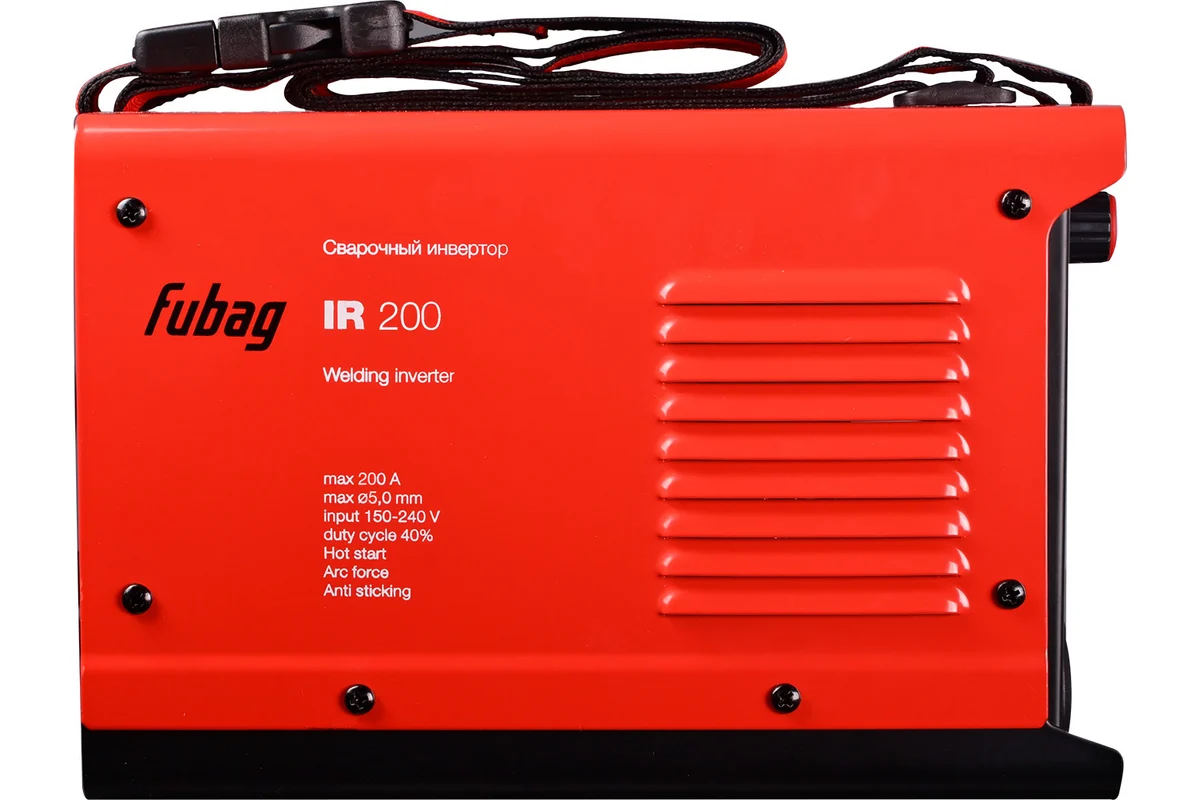 Сварочный аппарат IR 200 , инверторный, 220В, 6-220А, электр.1,6-5,0мм