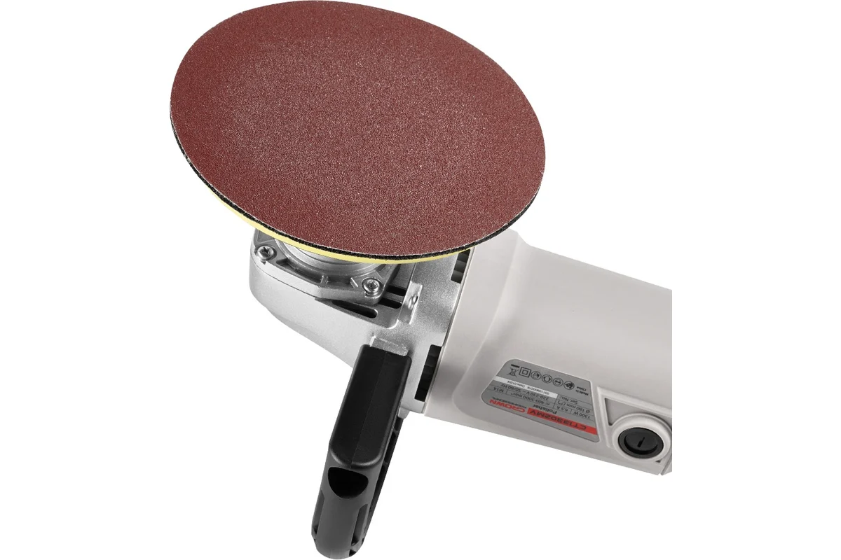 Полировальная машина CROWN CT13302MV, 1300Вт, 400-3000 об/мин, диск 180 мм