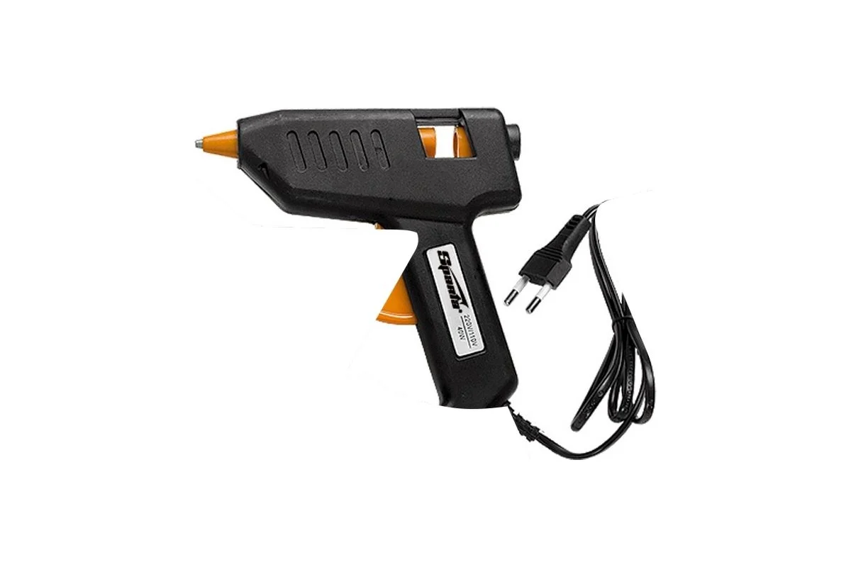 Пистолет термоклеящий,  80 Вт, ф.11мм стержни //SPARTA