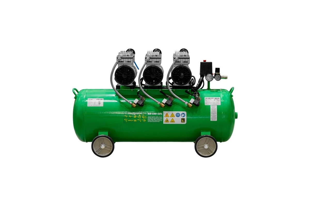 Компрессор ECO AE-100-OF1 безмасляный
