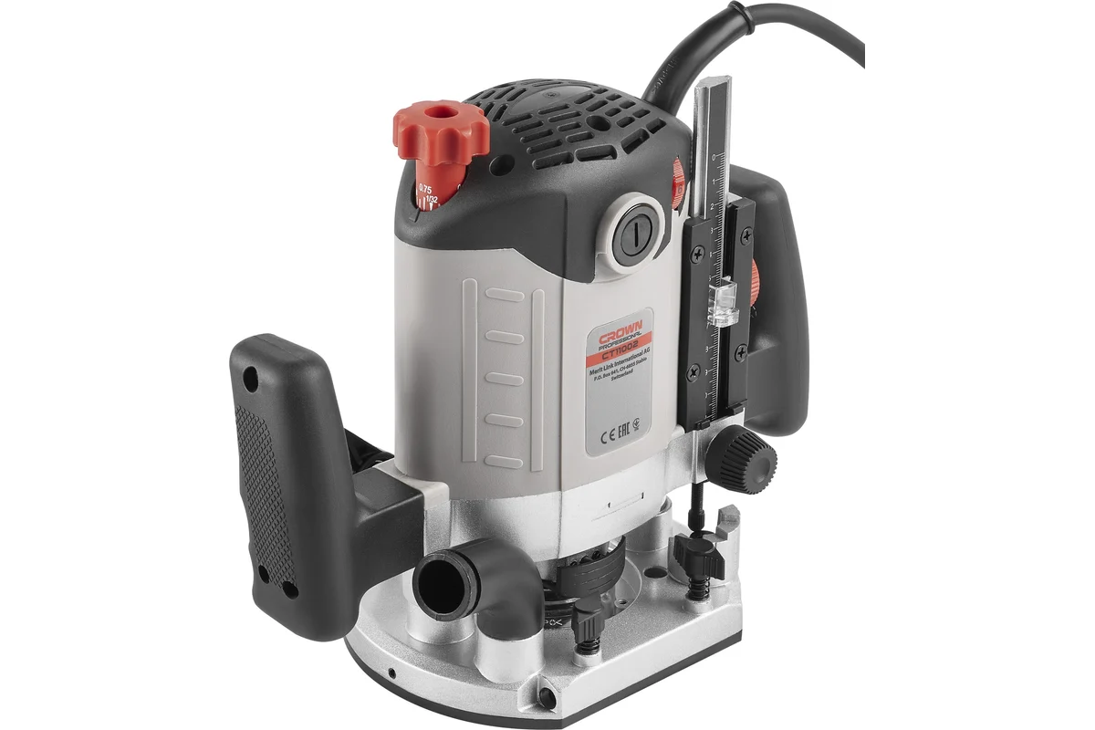 Фрезер CROWN CT11002, 1400Вт, 9000-28000об/мин, цанги 12/8/6мм