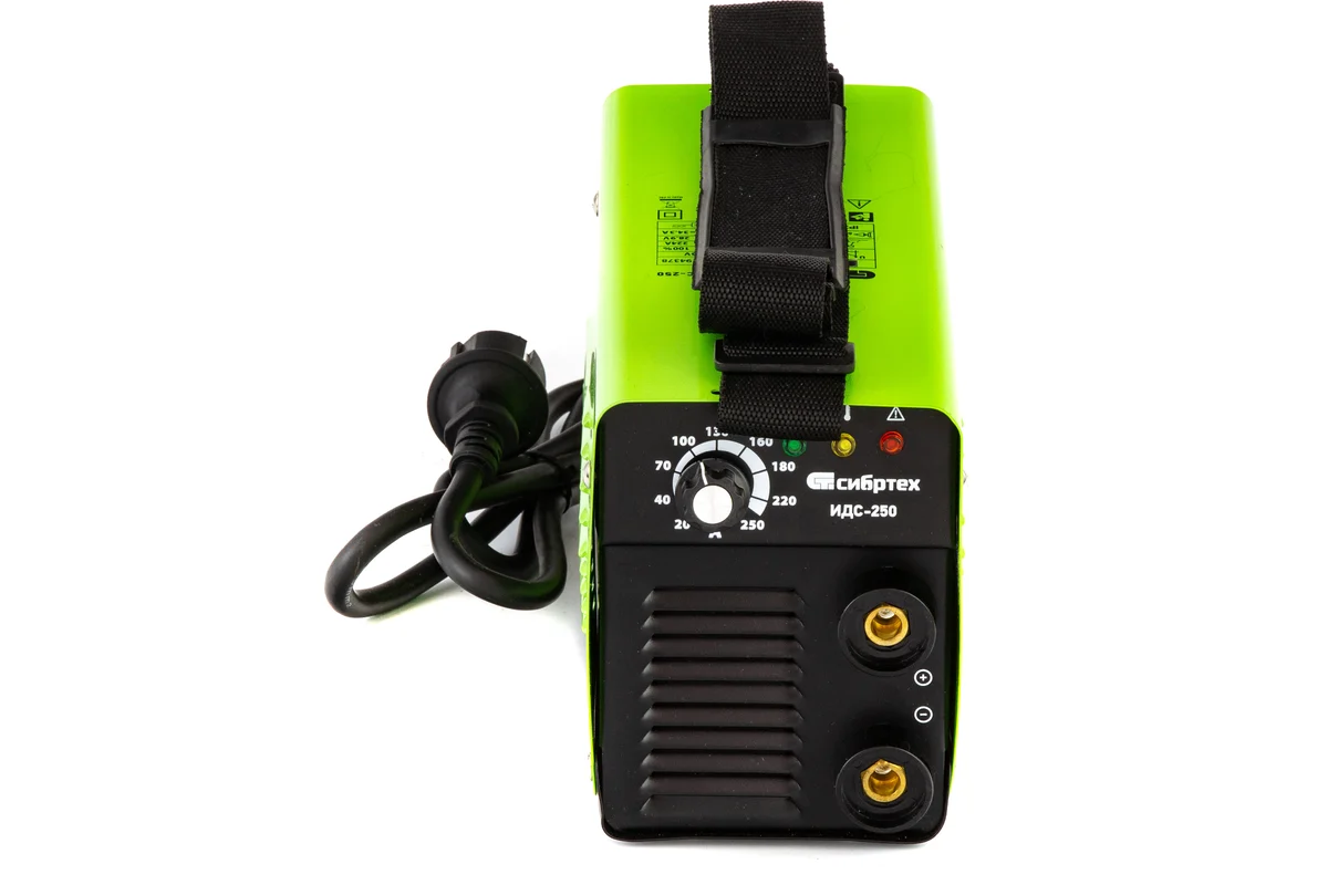 СИБРТЕХ ИДС-250 Аппарат свар. инверт.250А, электроды 1,6-5мм