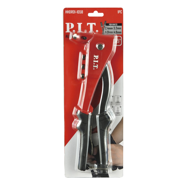 Заклепочник P.I.T.(клепки 2.4,3.2,4.0,4.8 мм)
