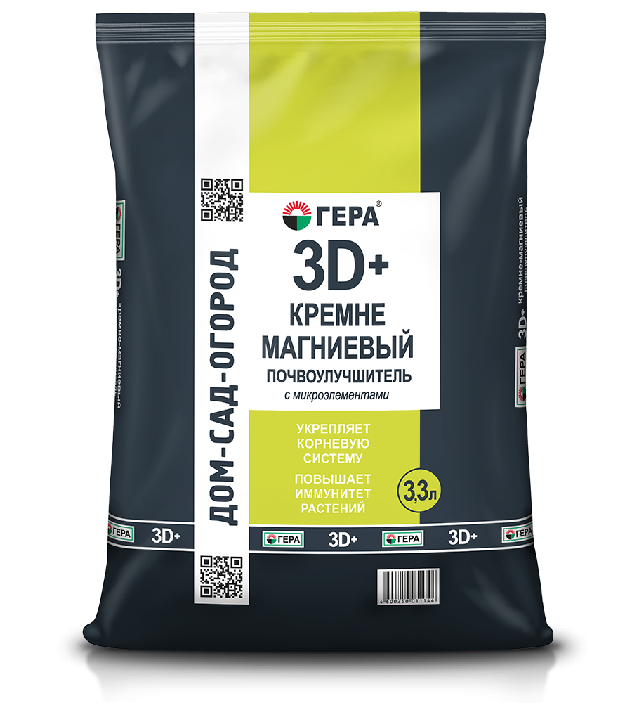 ГЕРА 3D+ Кремне-магниевый почвоулучшитель с микроэлементами 3,3л