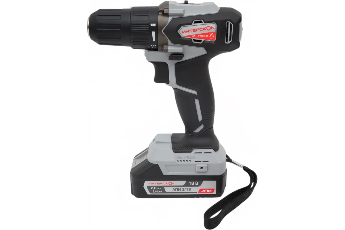 ДА-13/18ВК акк. дрель-шуруп. Li-ion АПИ (кейс, 2 аккум. 2Ач, ЗУ)