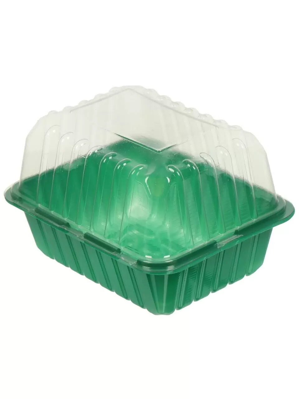 Парник-мини пластик, под 1 вставку (дно+крышка)