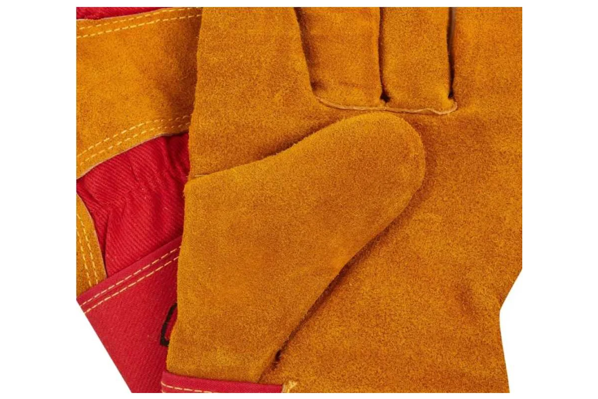 Перчатки утепленные комбинированные спилковые, 11 р-р STARTUL