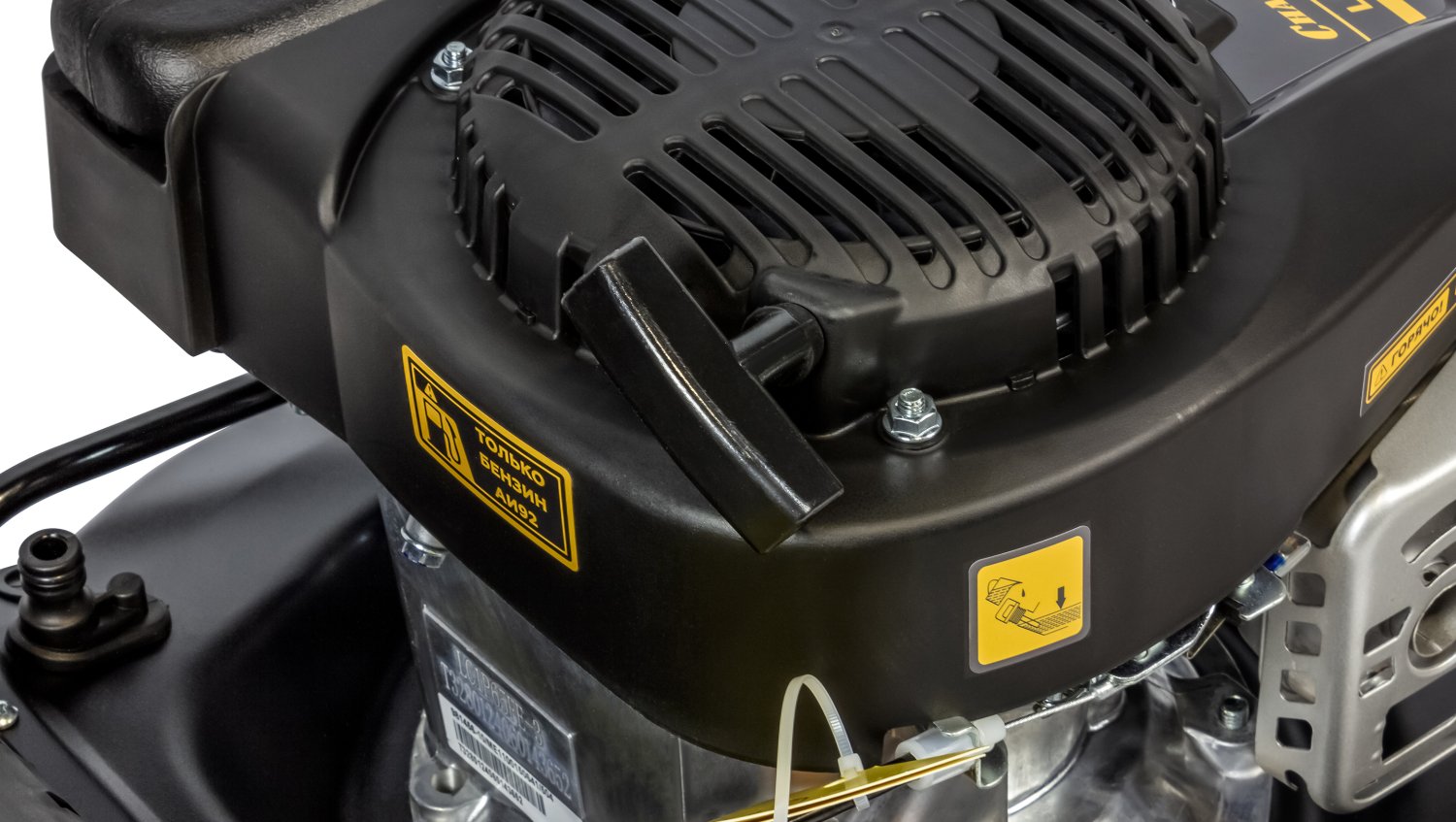 Газонокосилка CHAMPION LM4222 (2,2кВт 418мм 40л 20-70мм 1рычаг/6, 17кг 2в1)