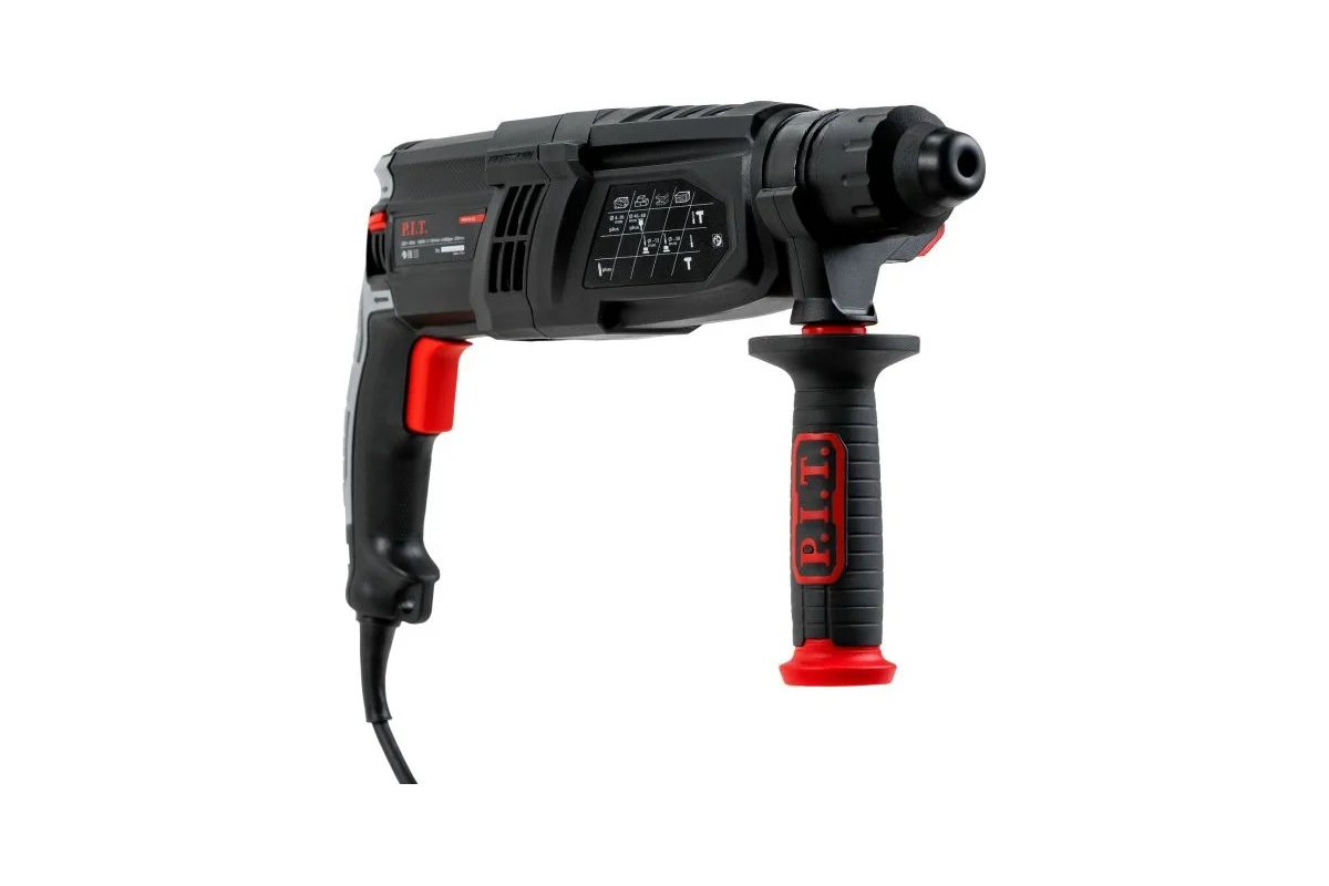 Перфоратор SDS-Plus электрич. P.I.T. PBH28-C5(горизонт, 1050Вт, 3,2Дж, 3реж, Ø28мм, 0-1100, кейс)