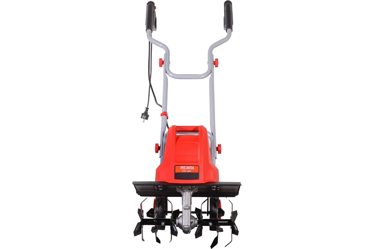 Электрический культиватор ЕМС-2000  2000Вт, ширина - 40 см // Ресанта 