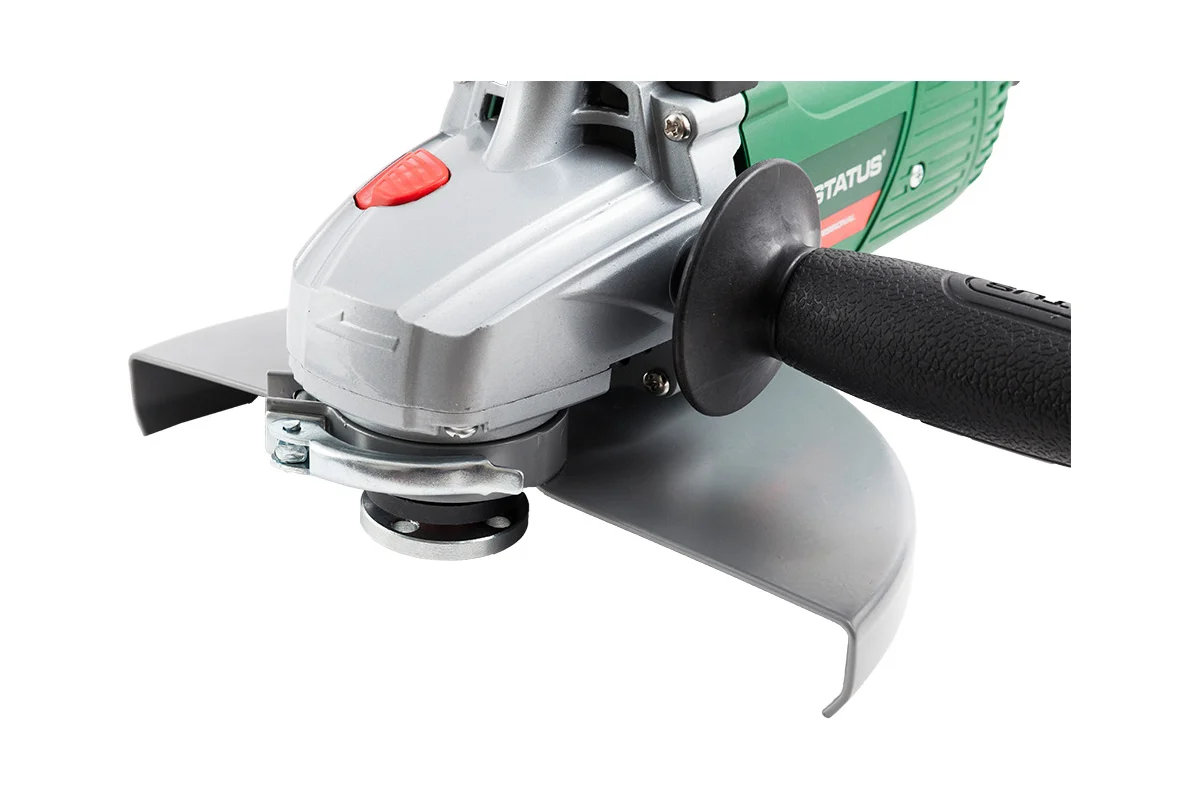 УШМ STATUS SA230L PRO 230мм, 2100Вт, 6500об/мин, плавный пуск, поворотная задняя рукоятка, 4.5кг