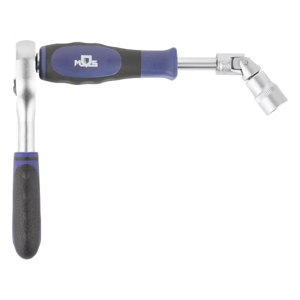 Мини-набор инструмента (биты, головки, вороток, удлинитель), 38 шт., пластиковый кейс