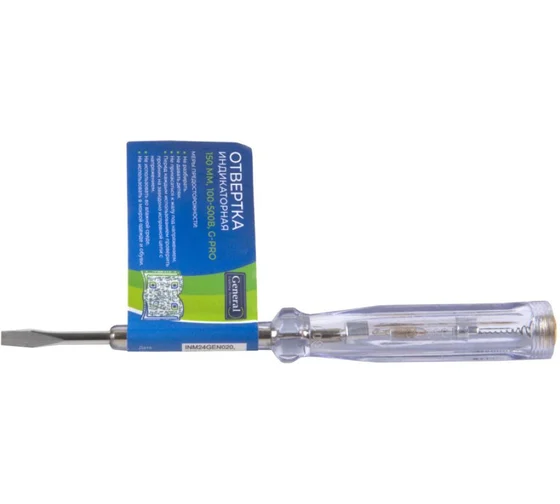 Отвертка индикаторная 150мм General 901017