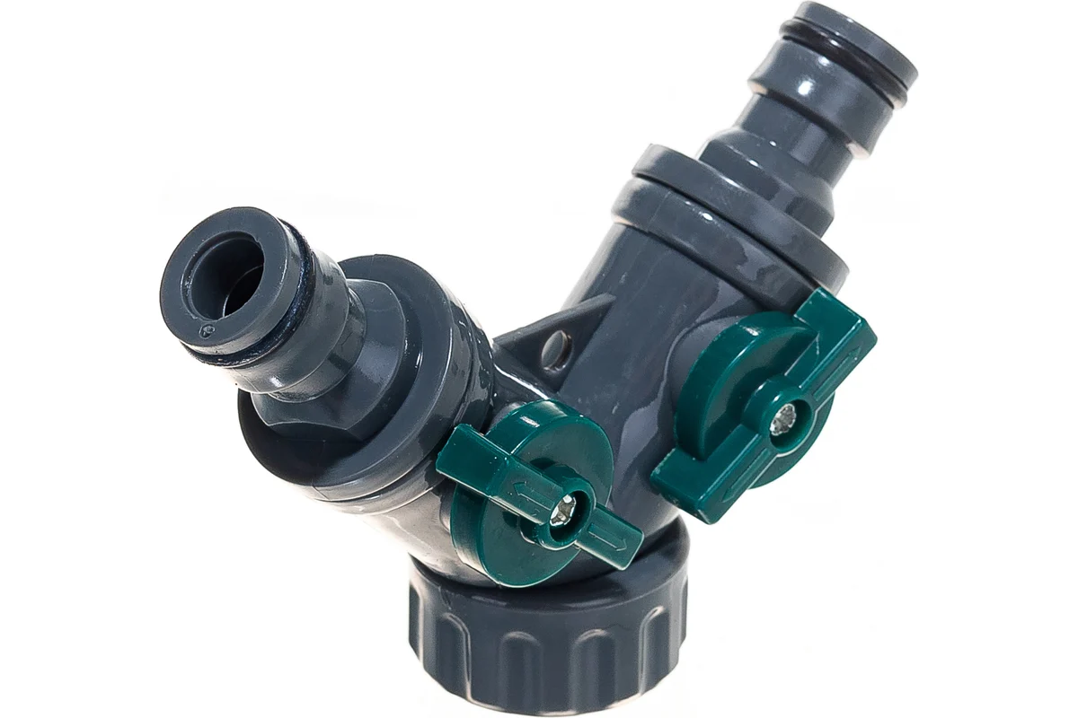 Распределитель 2-х канальный пластиковый