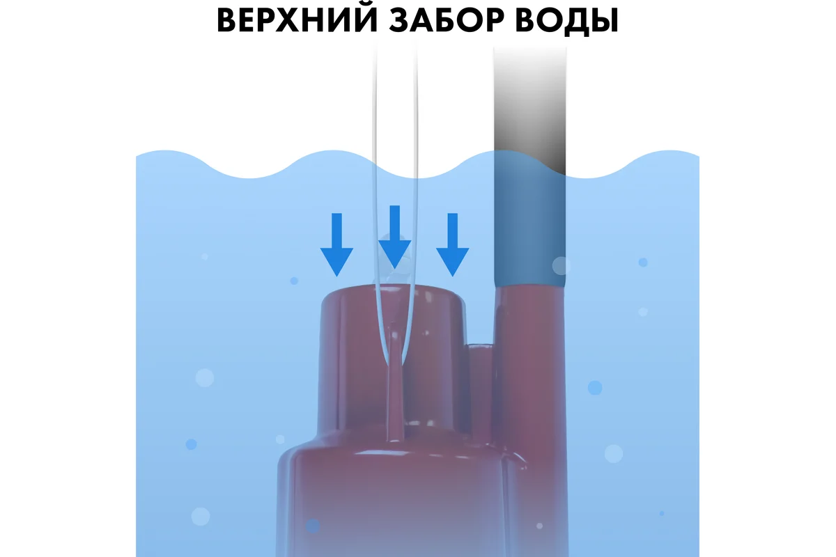 Вибрационный насос QUATTRO ELEMENTI Acquatico 300-10 (300 Вт, 1200 л/ч, для чистой, 70м, кабель10 м,