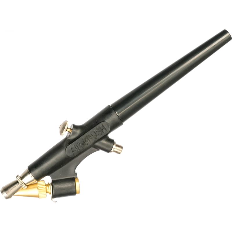 Аэрограф AGS22/05 с двумя сменными бачками (11л/мин 2бар 2x22мл 0.5мм) + набор кейс