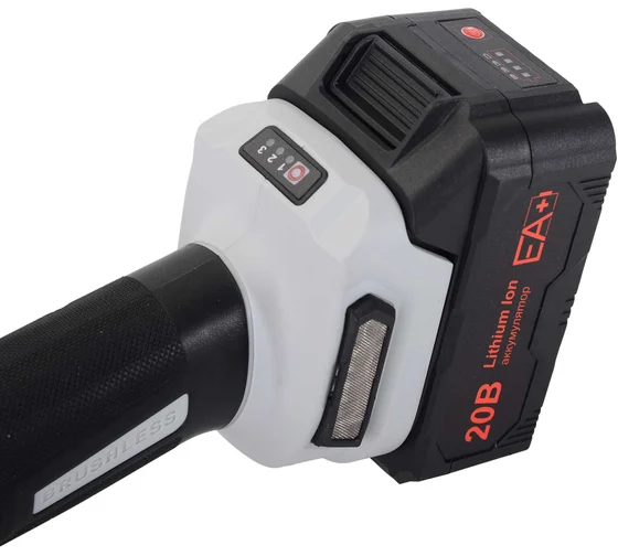 УШМ аккумуляторная АУШМ-125/20Li-R 1 АКБ и ЗУ 20 В, 4 Ач, плавный пуск,10 000 об/мин, Ø125 //Ресанта