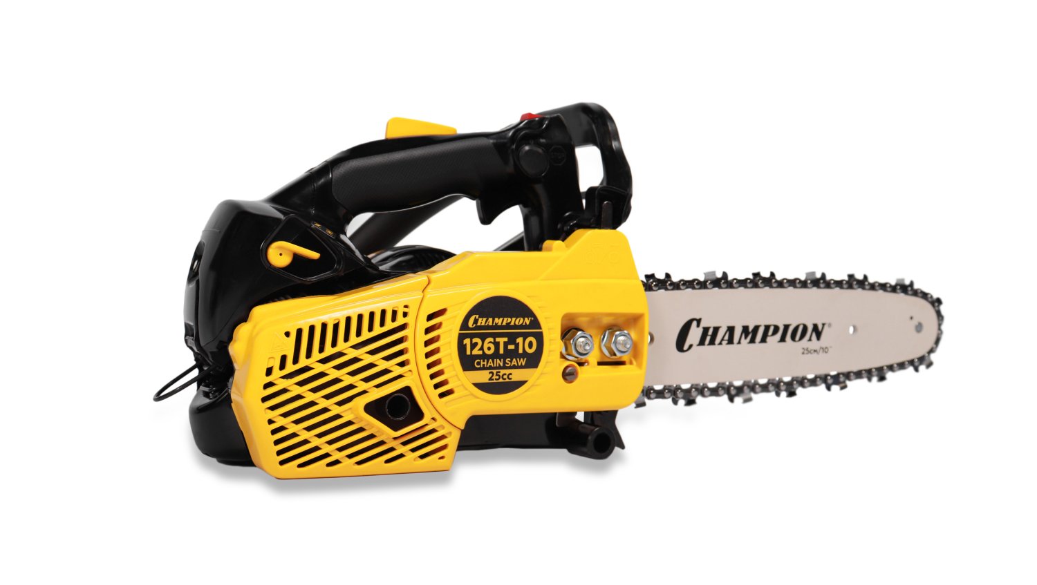 Бензопила CHAMPION 126T-10", 3/8"-1,3- 40E (1,15 кВт, 2,4 кг)