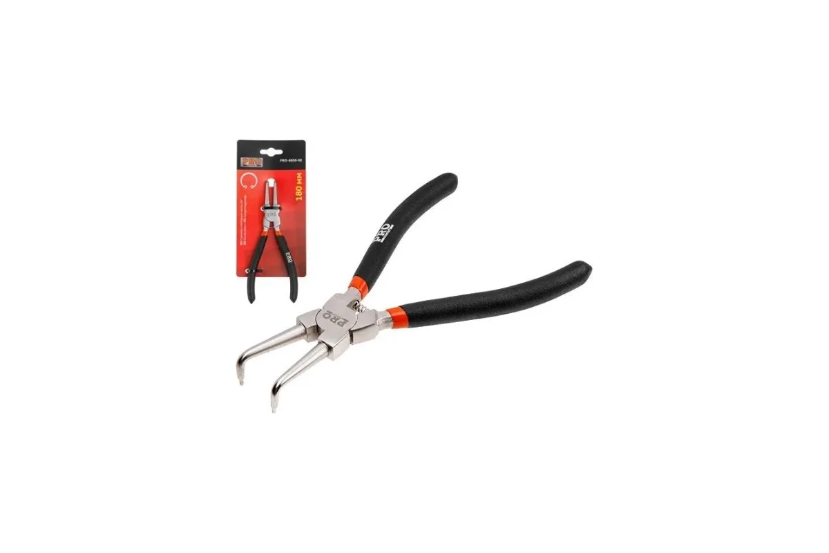 Съемник стопорн.колец 180мм 90°на сжим PRO STARTUL (PRO-6050-02)