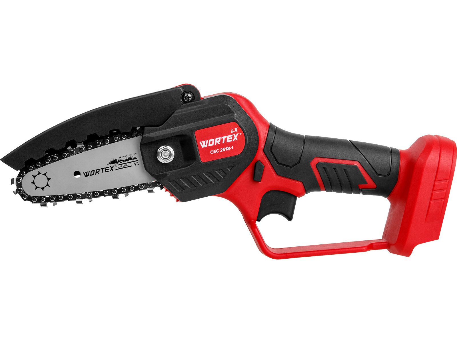 Аккум. мини-пила WORTEX LX CEC 2518-1 в чем. ALL1 XLT с акб и з/у SET 18В, 4"